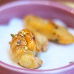 ラトラスフィス - ランチコース 7371円 のケークサレ、クロワッサン