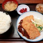 智屋 - 20180709とんかつ定食