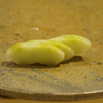 寿司処 しん - 瓜の酢漬け