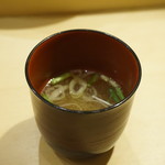 寿司処 しん - 味噌汁