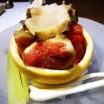 強羅温泉 雪月花別邸 翠雲 - あわび。