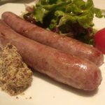 エノテカ・オルモ・デル・カウカソ - 白金豚（ハッキントン）のソーセージ・・。