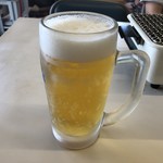 小坂食堂 - 2018年7月8日  生ビール 500円