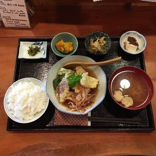 つるかめ - 料理写真:白甘鯛と生麩の揚げ出し  ¥1000