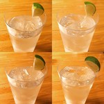 鰻はし本 - 芋焼酎のソーダ割りリレー