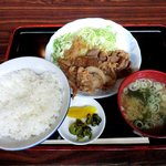 そば処池乃屋 - 池乃屋 ＠氷川台 生姜焼定食 ７５０円