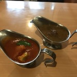 カレーレストラン シバ - ベジタブルカレー、チキンカレー