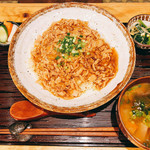 [Fukuoka] Soy sauce fried rice set meal