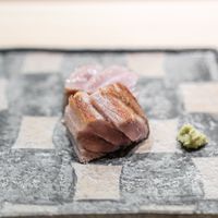 鮨 なんば 日比谷 - 大トロステーキ　
