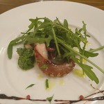 イルグラート - 明石ダコソテー、バジルソース添え