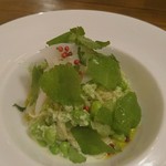 イルグラート - 枝豆とイカの冷製パスタ