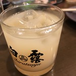 田中屋 - 桃酒ロック