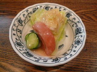 Hasekura - Wハンバーグ定食(1,800円)～サラダ