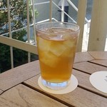 T.Y.HARBOR - お冷じゃなくてハーブティーが出てきた！