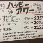 Nomidokoro Igubee - プレミアム1番搾りが半額！！ハッピーアワー