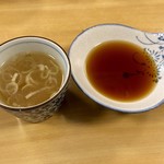 やき鳥 宮川 - スープと二杯酢