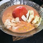 Kakurim Bou - 湯葉と豆乳のトマト鍋