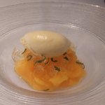 PRIMO - マンゴーのジュレ カルダモンのジェラート（2018.6）