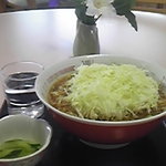 メイプルふれあいセンター　軽食コーナー - 地元産キャベツを贅沢に２００ｇ使用したキャベツラーメン５００円。