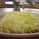 メイプルふれあいセンター　軽食コーナー - キャベツは２００ｇだけあって量がかなりあります。