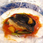 レストラン　コント・ドゥ・フェ - お魚の包み焼き（開いたところ）：2011年7月