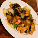 中華美食府 - ナスの中華味噌炒め（７８０円）２０１８年７月