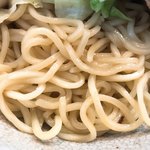 三角屋　暖 - つけめんの麺