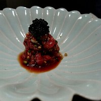 常 - ◎牛たたき　香川のキャビアを乗せて