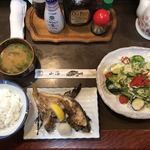 Sankai - 山海おまかせ定食 ブリカマ焼き 1,100円
                        あさり味噌汁 シーザーサラダ