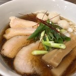 実垂穂 - 醤油（並）うずら＋鶏ハム増し