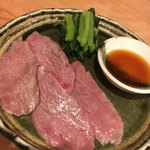 酒場シナトラ - 秋田牛の焼きしゃぶ　１２８０円