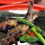 草喰 なかひがし - 鮎の塩焼き