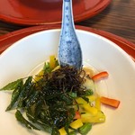 草喰 なかひがし - 賀茂茄子の炊き合わせ