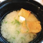 食の円居 なず菜 - みそ汁