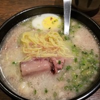 焼肉家 KAZU 別邸 - 塩そば　テールスープ