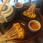 あぶり餅 本家 根元 かざりや - 