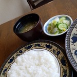 ワンスモアー - ご飯です。