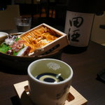 銘酒居酒屋 頑固おやじ - 田酒