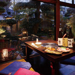Sugoroku - 中庭を眺めながらゆっくりと、そして贅沢にお過ごし頂けます。