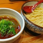 麺屋 高橋 - 辛つけめん(1.5玉) 800円