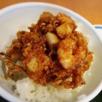 天ふじ - かき揚げは丼に！