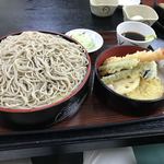 日豊庵 - 天ぷら蕎麦(550円)