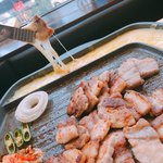 Cheese samgyeopsal (very popular!!)