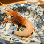 虎白 - ボタンエビのフルーツ漬け