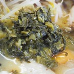 ラーメン角萬 - 特製ラーメン（高菜）