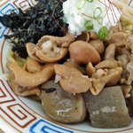 麺屋十郎兵衛 - ホルモン味噌まぜそば（アップ）
