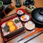 jikimmedaisemmonginzahanatare - 名物！地きんめ飯し定食