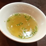 福山駅前酒場　情熱ホルモン - ミニスープ(2018.07.10)