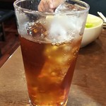 福山駅前酒場　情熱ホルモン - ウーロン茶(2018.07.10)