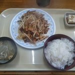 ラーメン館あっぴ亭 - ホルモン定食